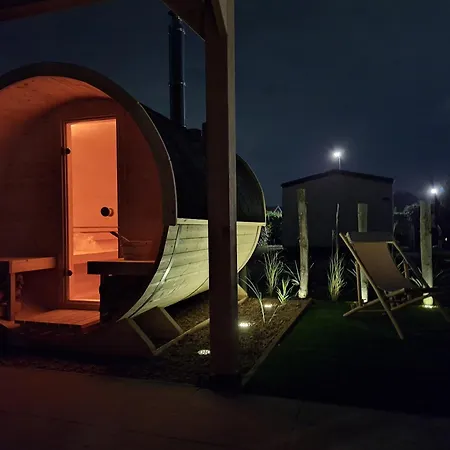 'Relax Lodge Sea' - Wellness Lodge In Zeeland - Private Sauna - Airco - Garden - Outdoor Swimming Pool - Free Wifi, Towels & Bed Linen Heinkenszand Exterior photo
